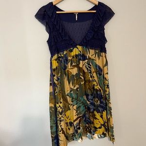 Free People Velvet Lace Dress